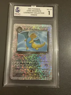 2002- POKEMON-DARK DRAGONITE-LEGENDARY COLLECTION- REVERSE HOLO- MGC- 1-5/110 - Image 1