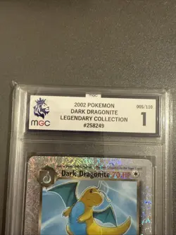2002- POKEMON-DARK DRAGONITE-LEGENDARY COLLECTION- REVERSE HOLO- MGC- 1-5/110 - Image 2