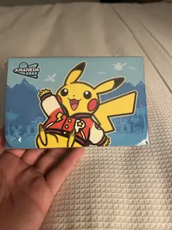 2025 Pokemon World Championships Competitor Double Deck Box Anaheim Worlds - Image 1