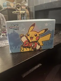 2025 Pokemon World Championships Competitor Double Deck Box Anaheim Worlds - Image 1