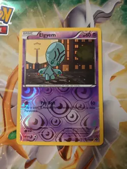 Pokemon Elgyem 61/99 Next Destinies Reverse Holo Common LP - Image 1