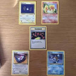 Pokemon TCG Team Rocket Bundle x5 Near mint - Image 1