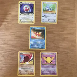 Pokemon TCG Team Rocket Bundle x5 Near mint - Image 1