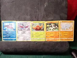 Pokemon Cards Lot Of 5, W/4 110HP & 1 100HP - Image 1