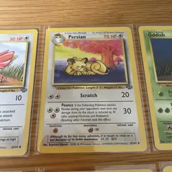 Jungle Bundle x8 Pokemon Collectible Cards Near Mint In Sleeves 1999 - Image 4