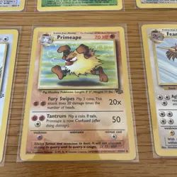Jungle Bundle x8 Pokemon Collectible Cards Near Mint In Sleeves 1999 - Image 4
