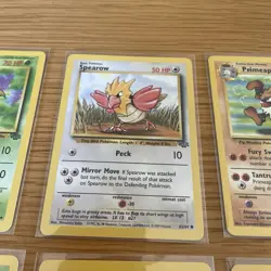 Jungle Bundle x8 Pokemon Collectible Cards Near Mint In Sleeves 1999 - Image 5