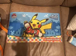 2025 Pokemon World Championships Competitor Playmat Anaheim California Worlds - Image 1