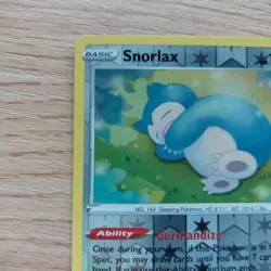 Pokemon TCG Snorlax 131/185 NM Reverse Holo Vivid Voltage Sleeping Bear - Image 5