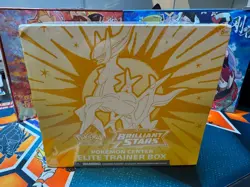 Brilliant Stars Pokemon Center Exclusive Elite Trainer Box ETB - NEW & SEALED - Image 1