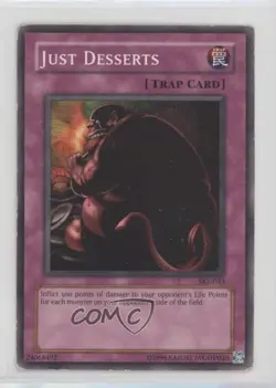 Just Desserts Unlimited YuGiOh Starter Deck Kaiba Evolution #SKE-043 2004 - Image 1