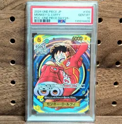 Psa10 9 Consecutive Number Rare One Piece Card Premium Collection Day'24 - Image 2