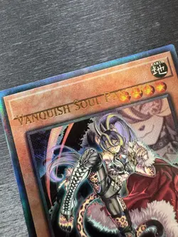 YuGiOh! Vanquish Soul Panthera RA04 - Error Misprint Name Shift 1st Edition NM - Image 3