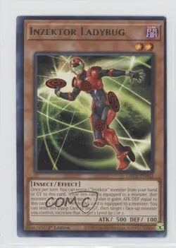 Inzektor Ladybug 1st Ed. YuGiOh The Grand Creators #GRCR-EN042 - Image 1