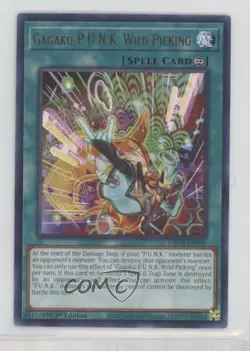 Gagaku-PUNK Wild Picking 1st Ed. YuGiOh The Grand Creators #GRCR-EN009 - Image 1