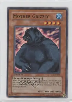 Mother Grizzly 1st Ed. YuGiOh Fury From the Deep Structure Deck #SD4-EN005 2005 - Image 1
