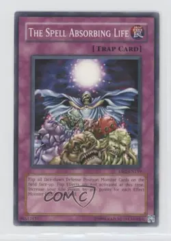 The Spell Absorbing Life YuGiOh Dark Revelation Volume 1 #DR1-EN159 2005 - Image 1