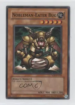 Nobleman-Eater Bug Unlimited YuGiOh Soul of the Duelist #SOD-EN030 2004 - Image 1