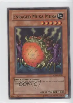 Enraged Muka Muka Unlimited YuGiOh Soul of the Duelist #SOD-EN031 2004 - Image 1