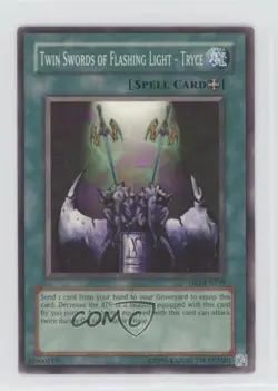 Twin Swords of Flashing Light - Tryce YuGiOh Dark Revelation Volume 1 #DR1-EN199 - Image 1