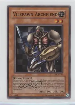 Vilepawn Archfiend Unlimited YuGiOh Dark Crisis #DCR-067 2003 - Image 1