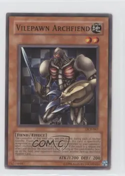 Vilepawn Archfiend Unlimited YuGiOh Dark Crisis #DCR-067 2003 - Image 1