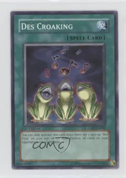Des Croaking 1st Ed. YuGiOh Cybernetic Revolution #CRV-EN042 2005 - Image 1