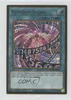 Numeron Storm 1st Ed. YuGiOh Maximum Gold: El Dorado #MGED-EN051 - Image 1
