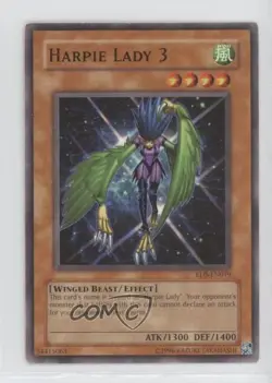 Harpie Lady 3 Unlimited YuGiOh Rise of Destiny #RDS-EN019 2004 - Image 1