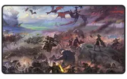 NEW Ultra Pro Lord of the Rings Borderless Playmat Black Stitched Official MTG - Image 1