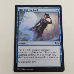 Slip Out the Back Streets of New Capenna Regular - NM MTG TCG - Image 1