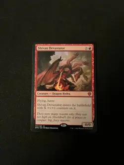 Shivan Devastator Dominaria United #143 ~NM~ MAGIC MTG CARD VINTAGE - Image 1