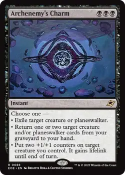 MTG Archenemy's Charm Edge of Eternities - Image 1