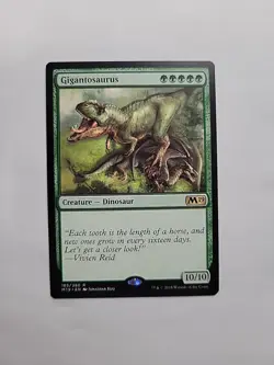 MTG - Gigantosaurus Core Set 2019 Regular Rare #185 - Image 1