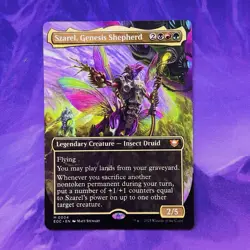 Szarel, Genesis Shepherd EOE 0004 Commander MTG Edge Of Eternities Insect Druid - Image 1