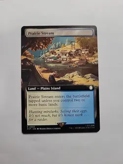 MTG - Prairie Stream (Extended Art) Universes Beyond: Fallout Regular R#0503 - Image 1