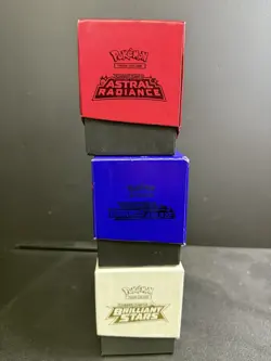 Pokemon TCG Elite Trainer Boxes 3 EMPTY ETB - Darkness Ablaze Astral Radiance - Image 4