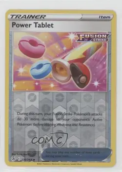 Power Tablet Reverse Foil Pokemon Sword & Shield Fusion Strike #236 - Image 1