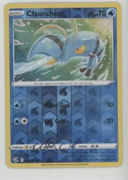 Clauncher Reverse Foil Pokemon Sword & Shield Fusion Strike #074 - Image 1