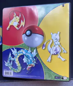 Pokemon TCG 1999 Wizards Of The Coast WOTC Snorlax Pokemon 3-Ring Binder Used. - Image 2