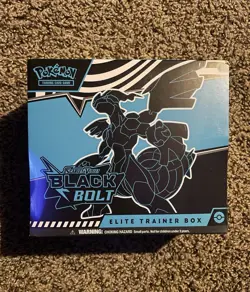 Pokemon TCG Black Bolt Elite Trainer Box ETB New Sealed In Hand - Image 1