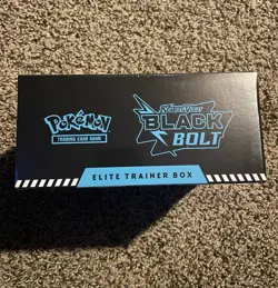 Pokemon TCG Black Bolt Elite Trainer Box ETB New Sealed In Hand - Image 2
