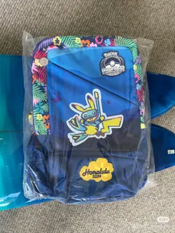 2024 Pokemon World Championships Exclusive Backpack/Bag Hawaii Honolulu Worlds - Image 1