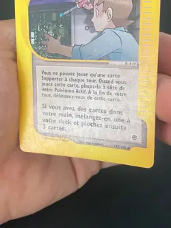 CARTE POKEMON ENTRETIEN DE LEO 137/165 FR PEU COMMUNE WIZARDS EXPEDITION - TBE - Image 4