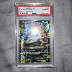 Pokemon M Glalie EX Full Art 156/162 Breakthrough English PSA 10 GEM MINT - Image 3