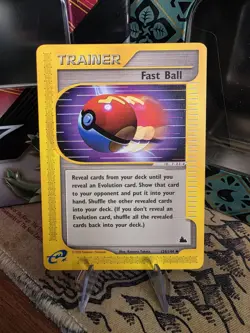 Pokemon TCG Fast Ball Skyridge 124/144 Regular NM - Image 1