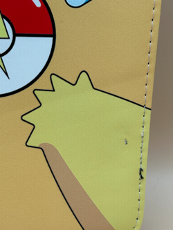 Yellow Binder, Pokemon 4-Pocket Holder, Binder for Pokemon Cards W/ Small Mark - Image 2