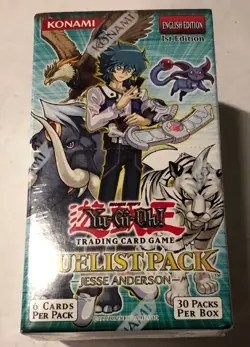 Yugioh Duelist Pack Jesse Anderson 1st Edition 30-count Booster Box Card Game - Image 1