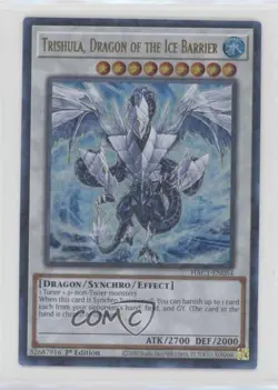 Trishula Dragon of the Ice Barrier 1st Ed. YuGiOh Hidden Arsenal: Chapter 1 - Image 1