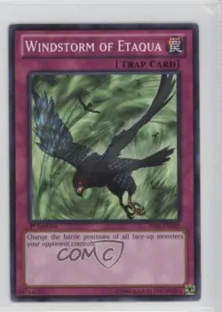Windstorm of Etaqua 1st Ed. YuGiOh Battle Pack: Epic Dawn #BP01-EN089 - Image 1